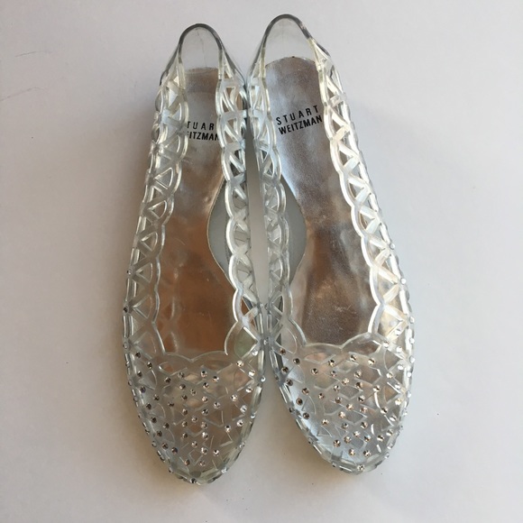 stuart weitzman jelly shoes